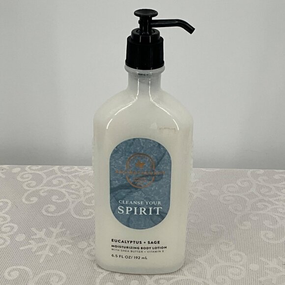 Aromatherapy Eucalyptus + Sage Moisturizing Body Lotion 6.5 Fl Oz Bath & Body Wo - Picture 1 of 3